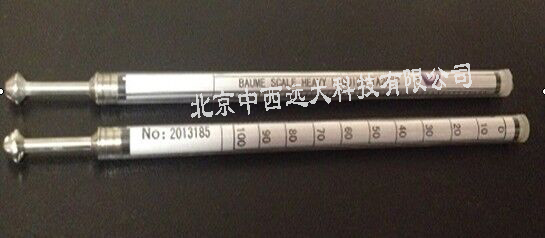 波美比重计 不锈钢头0-100YL288--0-100