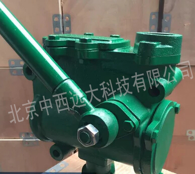 手摇泵/手摇油泵/人防手摇水泵 (中西器材）法兰连接M326712/ZXSH-38