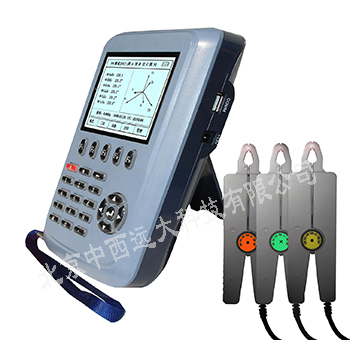 手持式三钳相位(相位仪)伏安表/三相电力参数智能测试仪/三相钳形多功能相位伏安表ZR05-MG3000B+