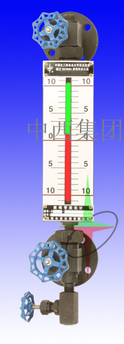 双色水位计 LED照明SX933-G6.4-SS600-M-DN20-SY 