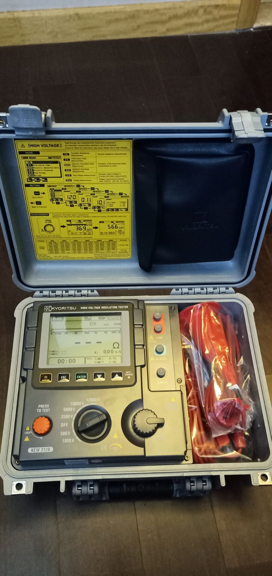 高压绝缘电阻测试仪KL14-Kyoritsu/KEW-3128