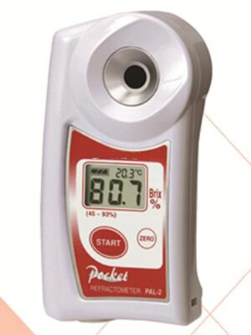 数字手持袖珍糖度折射仪/显折射仪/高温果酱果冻蜂蜜甜度检测仪GZ10-PAL-2