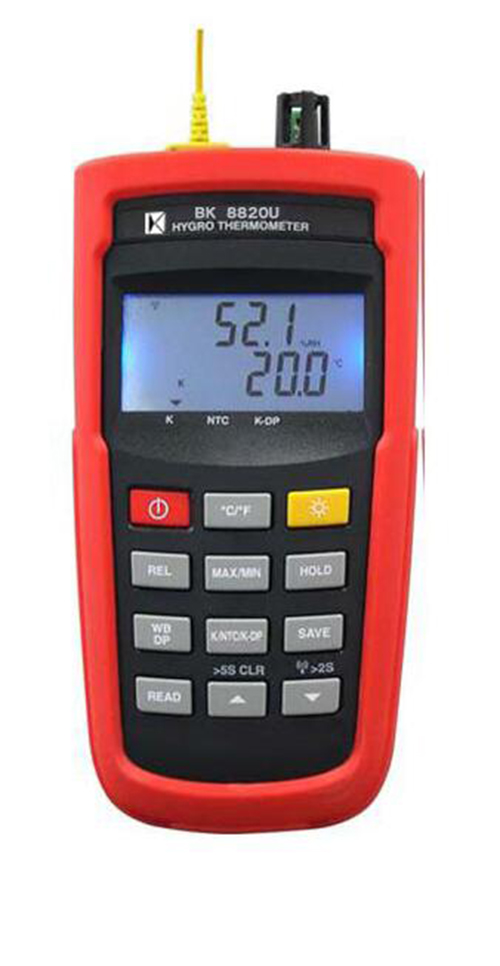 温湿度计/温度记录仪/多功能記錄溫度計HDU6-BK8820U