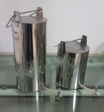 不锈钢采水器/不锈钢分层采水器/定深式不锈钢采水器 1L 中西器材 KH055-M22337