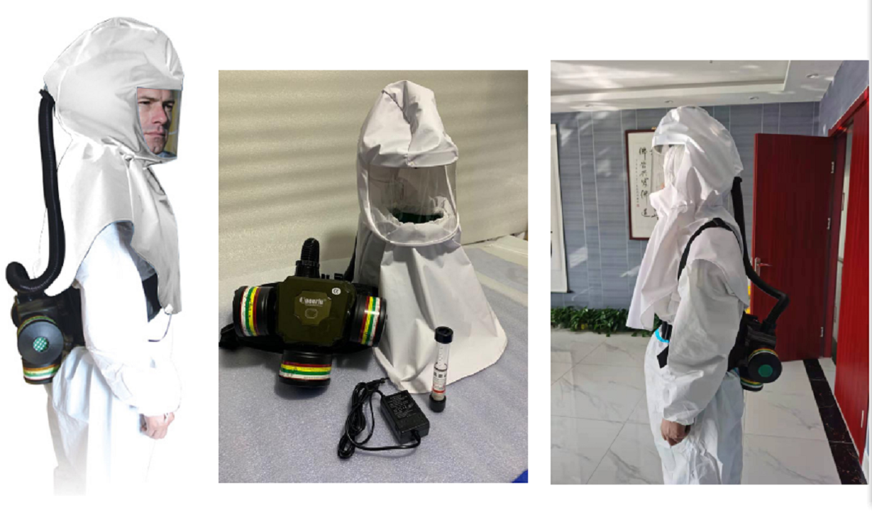 动力送风呼吸防护器(主机+呼吸管+头罩)FSR0105T