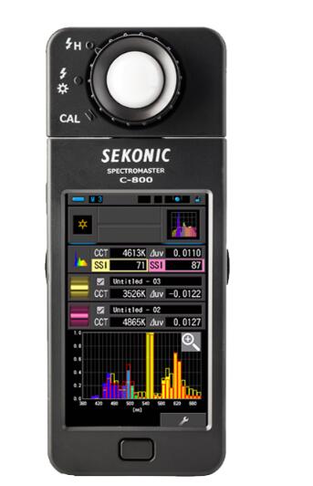 世光SEKONIC C-800光谱仪/世光色温表/世光测光表SYB26-C-800