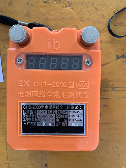 电爆网络全电阻测试仪/电雷管电阻测试仪/雷管网络欧姆表（防爆）(国产)DLT1-CHB2000