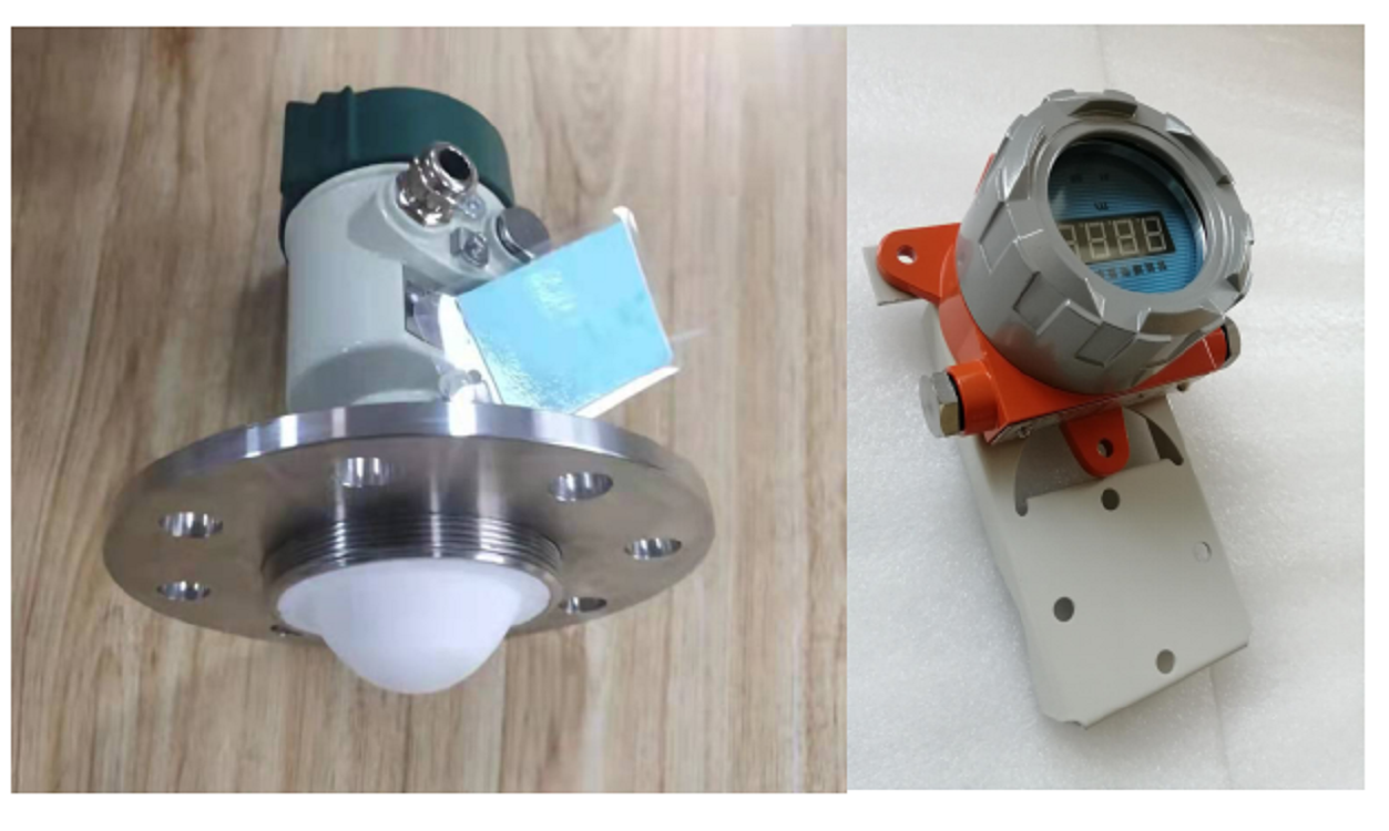 4.5M雷达液位计+型罐旁显示仪（24V是二线制4-20mA）JBRD800CDZ