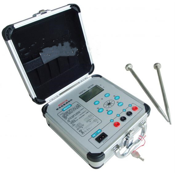 数字接地电阻测试仪/土壤电阻率测试仪（国产）WB07/ET2571升级款(中西器材）WB07/DER2571B