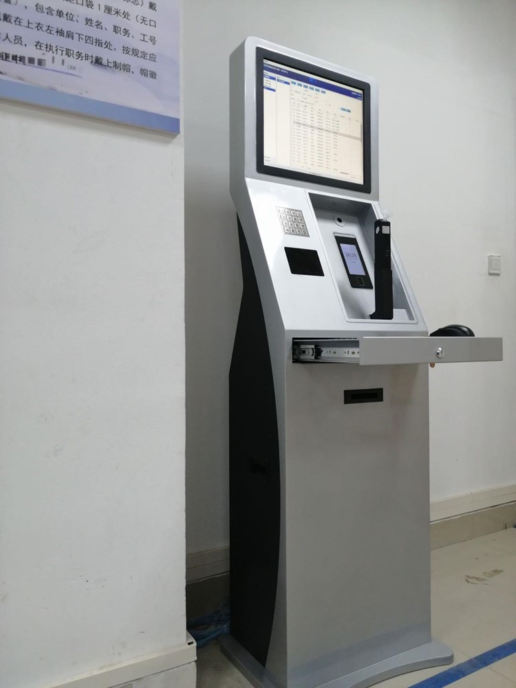 立柜式酒精测试仪/固定式酒精检测仪/可岗前答题KM1-LAT681-T1-M1