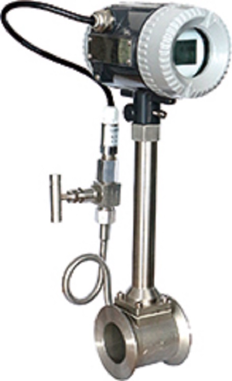 涡街流量计+流量积算仪组合DN65+NHR-6602