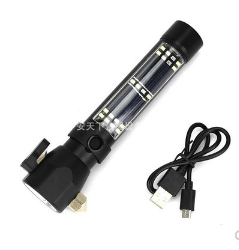 户外太阳能安全锤手电筒/消防手电筒PQ822-M59083