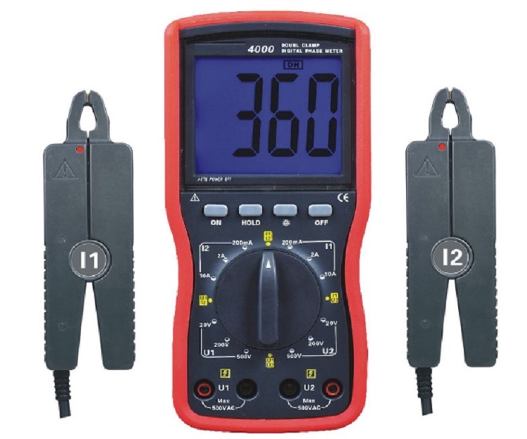 手持式双钳伏安相位表GDCR4000