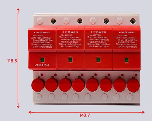 浪涌保护器 ZH12-CPM-R100T