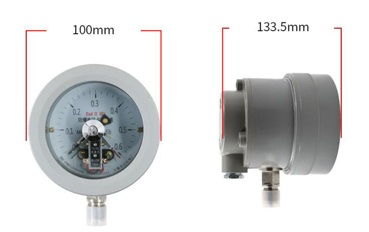 电接点压力表（有证）TB73-YTX-100B