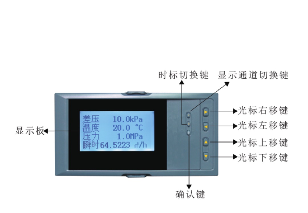 液晶流量积算仪NHR-6660