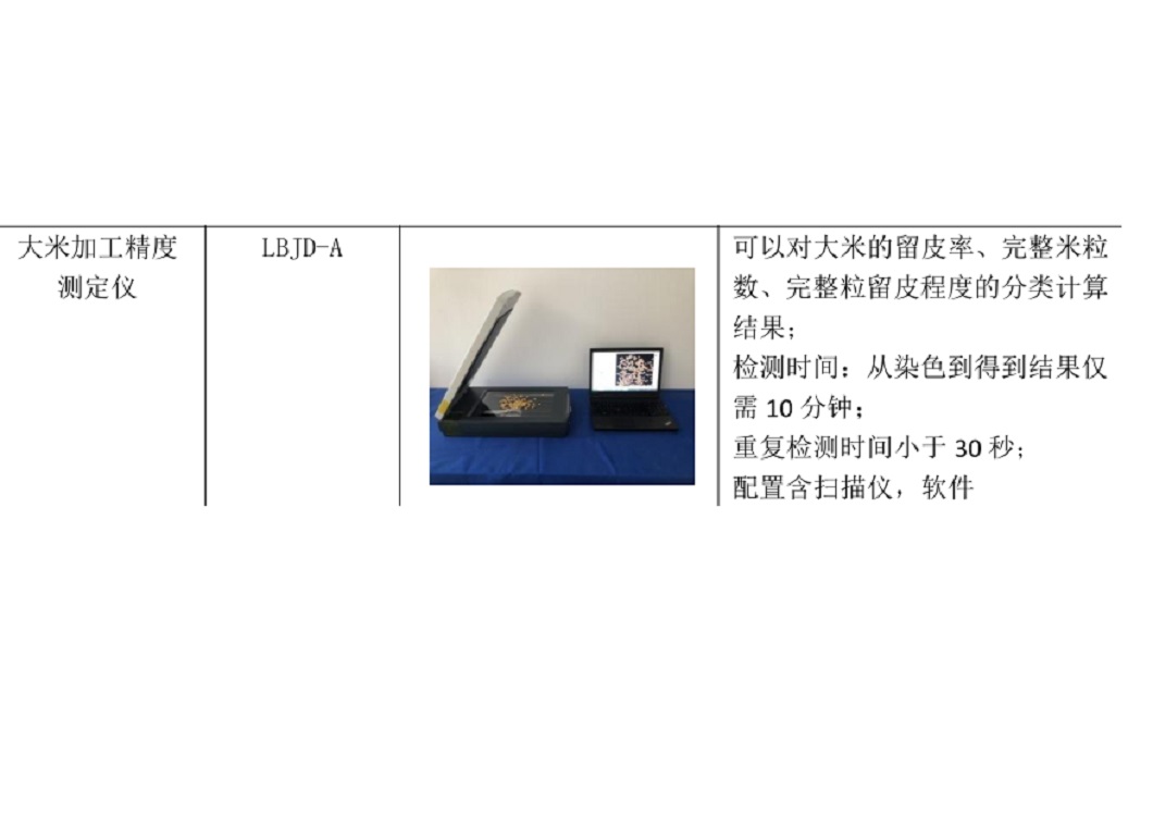 大米加工精度测定仪（中西器材）LBJD-A