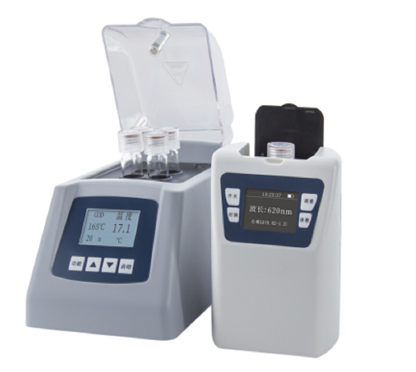 便携式水质检测仪（COD、氨氮、总磷、总氮、高猛酸盐，含4孔消解仪）ZY-880