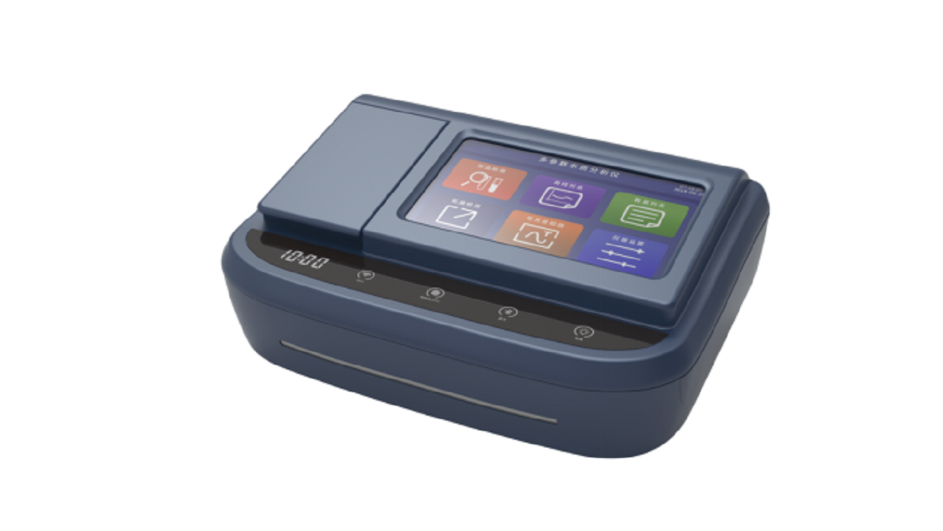 多参数水质分析仪（COD、氨氮、总磷、总氮、悬浮物、色度、PH（电极法））含DTU，可实现手机查看检测数值ZY-360