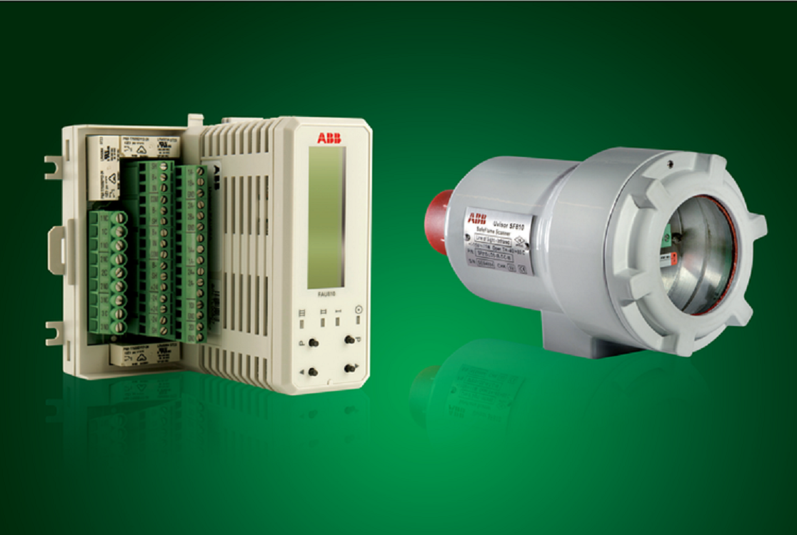 ABB火焰放大器FAU810+底座FAU810