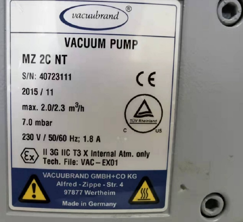 德国普兰德无油防腐蚀化学隔膜泵（不）MZ2C-NT