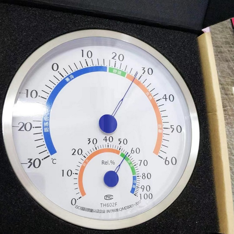 温湿度表/家用温湿度计（温度范围-30~+60）TH602F