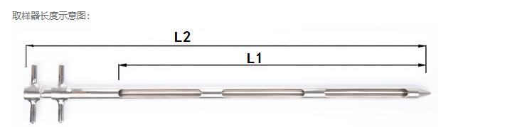 全层粉末取样器 定做 中西器材 UU888-S21A-1500-4