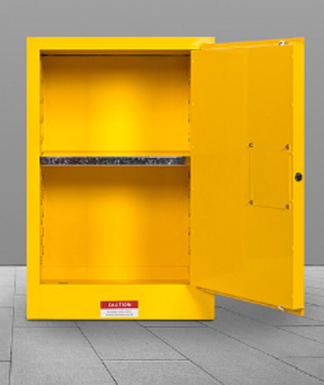12加仑安全柜/柜（45升）黄色（储存易燃液体）12HFD-M291560