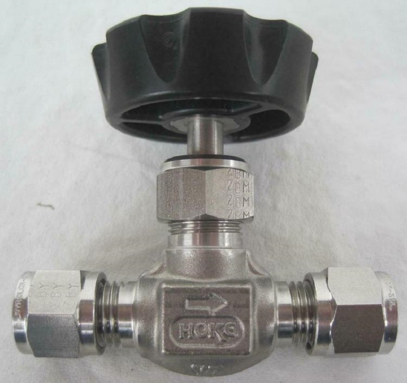 美国霍克HOKE取样钢瓶配件（含俩阀门 一套快速接头）HOKE