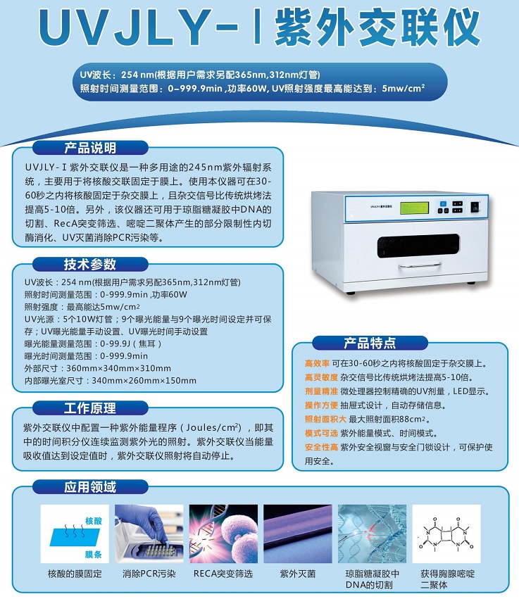 紫外交联仪（国产）UVJLY-1