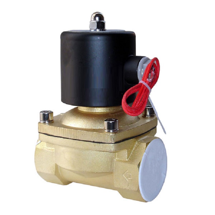 2W电磁阀(水用电磁阀)（内螺纹黄铜材质）2W