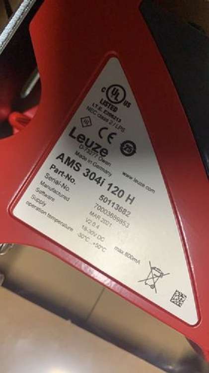 德国劳易测LEUZE激光测距仪（带加热功能）AMS 348I 120 H SSI