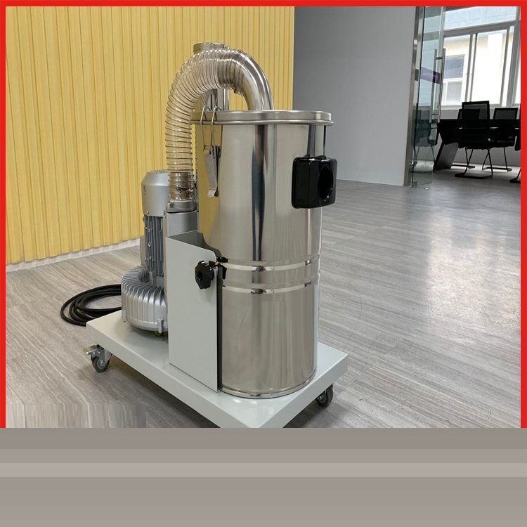 单相工业吸尘器/单相工业真空吸尘器（单相1.5KW 220V自动清灰式。金属屑。粉尘）（中西器材）M345832