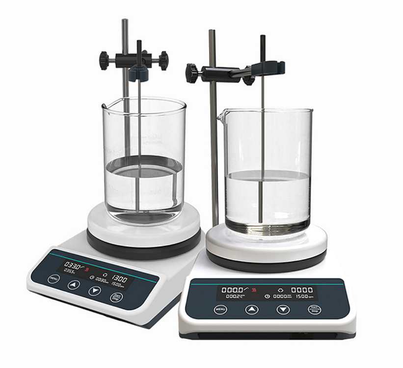 加热磁力搅拌器 /实验室磁力搅拌器/电磁搅拌机（套装，含探头和支架）HS5S