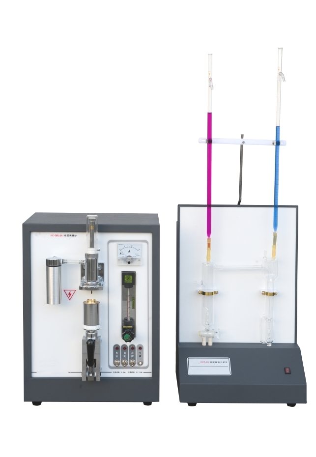 非水滴定碳硫联测分析仪JE3-HXE-80A