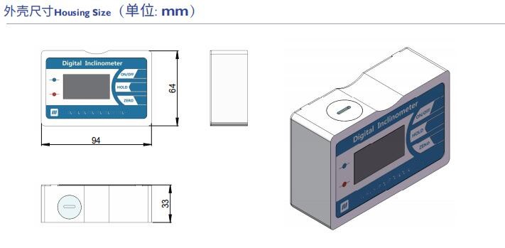 無線數(shù)顯傾角測量儀M31/ZCT-CX09