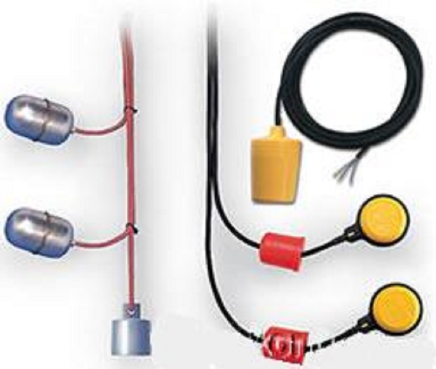 电缆浮球液位开关/成组电缆浮球 15米 三点控制PP球LF-PP