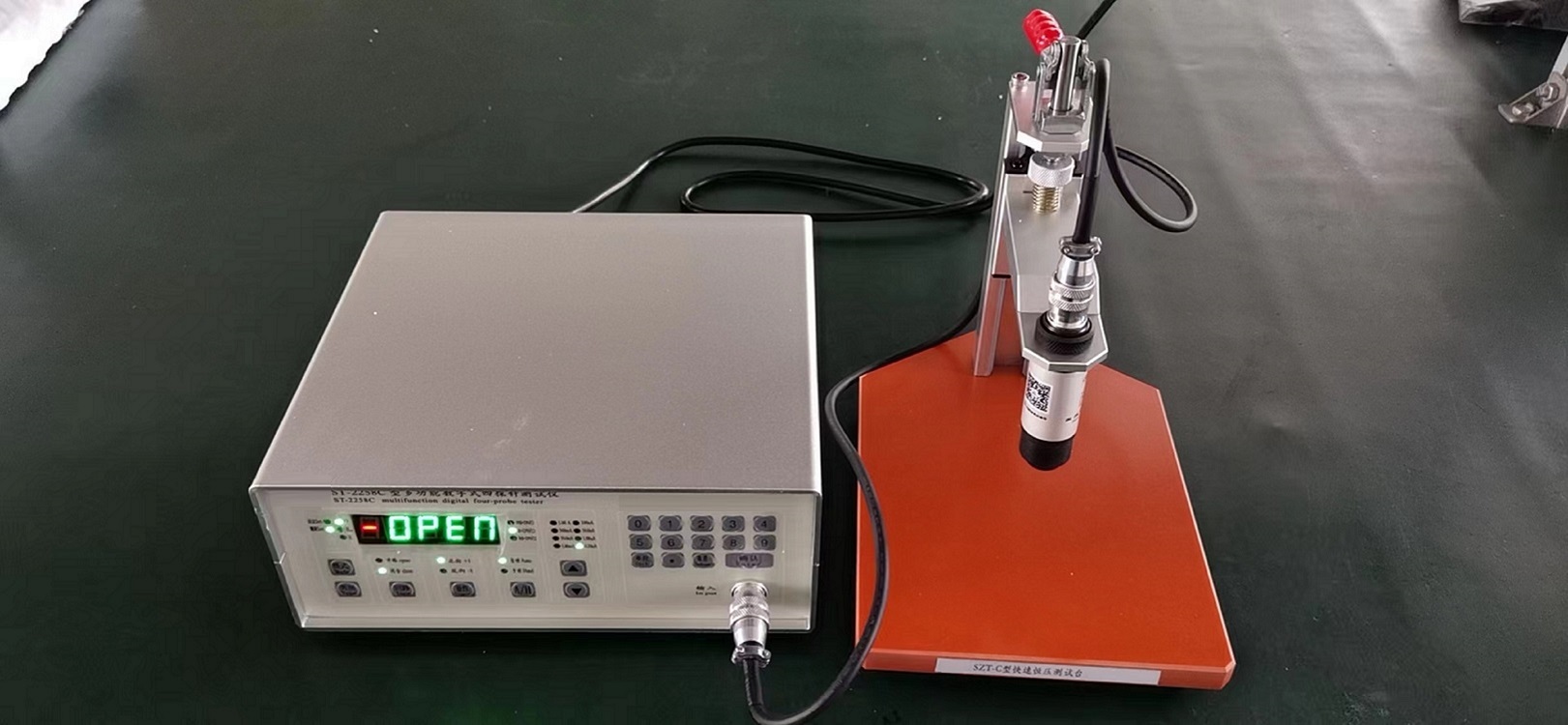 四探针测试仪ST2258C+ ST2553-F01探头+ ST2558B-F01（可测半导体材料）ST2258C+ST2553-F01探头+ST2558B-F01