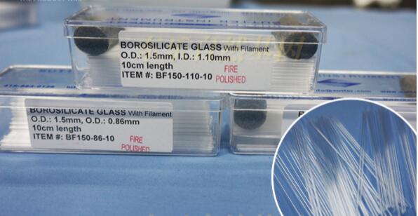 SUTTER原装 有芯薄壁硼硅酸盐玻璃电极DL300- BF120-69-10