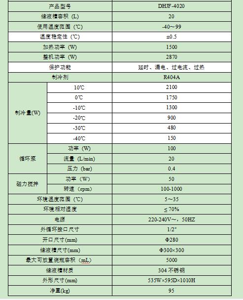 低温恒温搅拌反应浴CK199-DHJF-4020