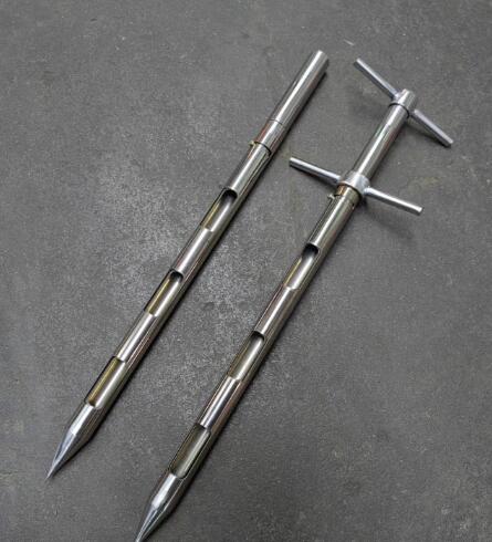 不锈钢双管取样钎 316材质BY211-25MM