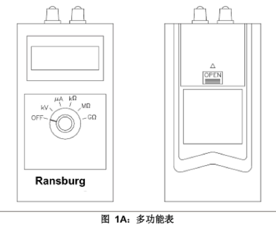 美国兰氏Ransburg油漆电阻电导率测定仪76652-03