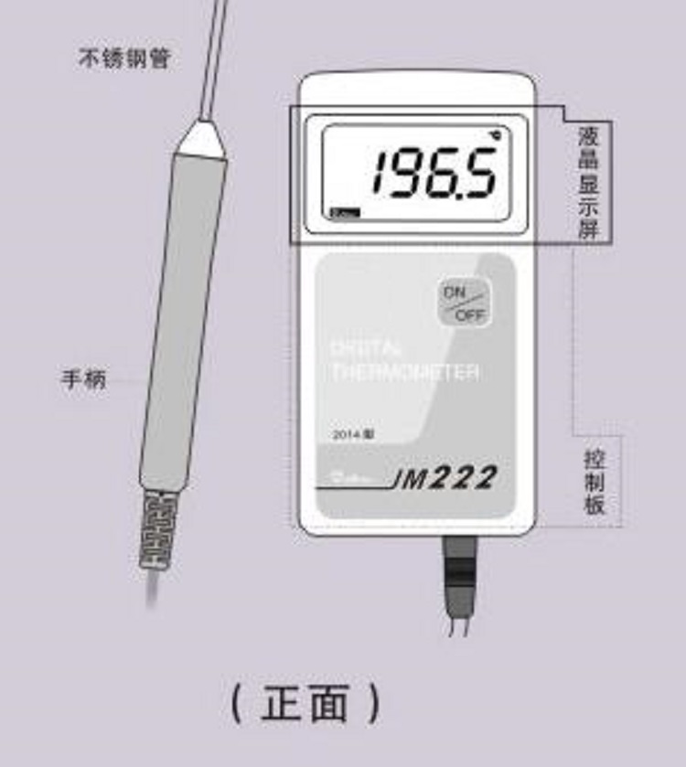便携式数字温度计TT02-JM222