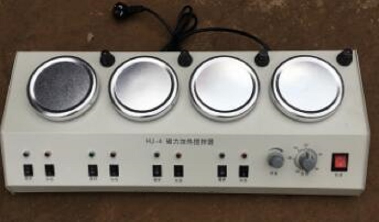 多头磁力加热搅拌器/四联磁力搅拌器（中西器材）JJ88-HJ-4