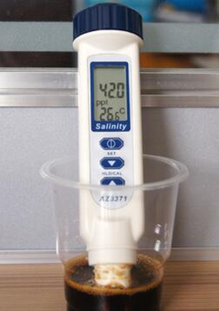 盐度计/笔式盐度计（盐度/温度）SZ06-AZ8371