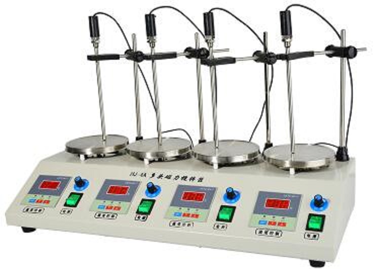 数显恒温多头磁力搅拌器/四联磁力搅拌器BBS20-HJ-4A