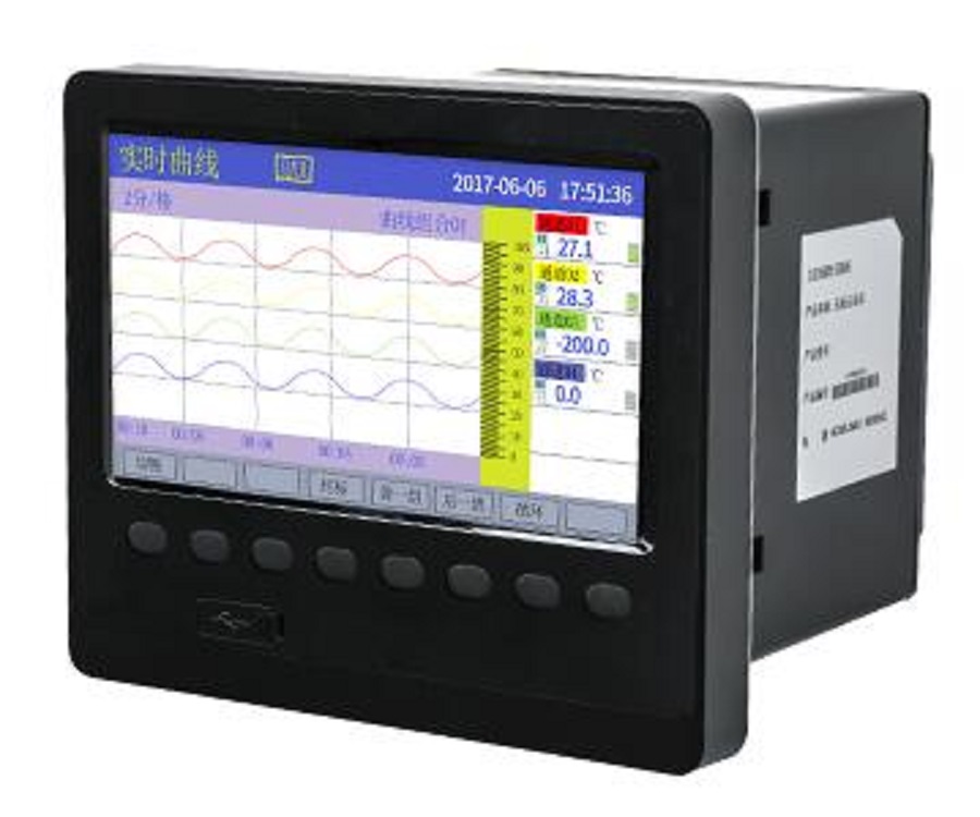 无纸记录仪（12通道带隔离，RS485输出）HFD-R6000C