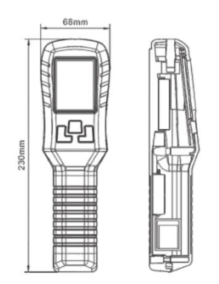 红外泵吸式甲烷检测仪（中西器材）YK22-HBX06