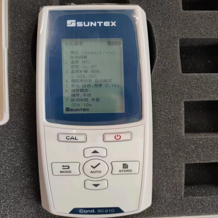 Suntex手持式电导率仪SC-210
