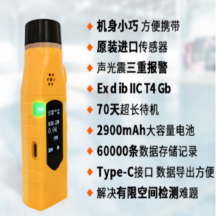 便携式H2S气体探测器()BQ-YA-P100T